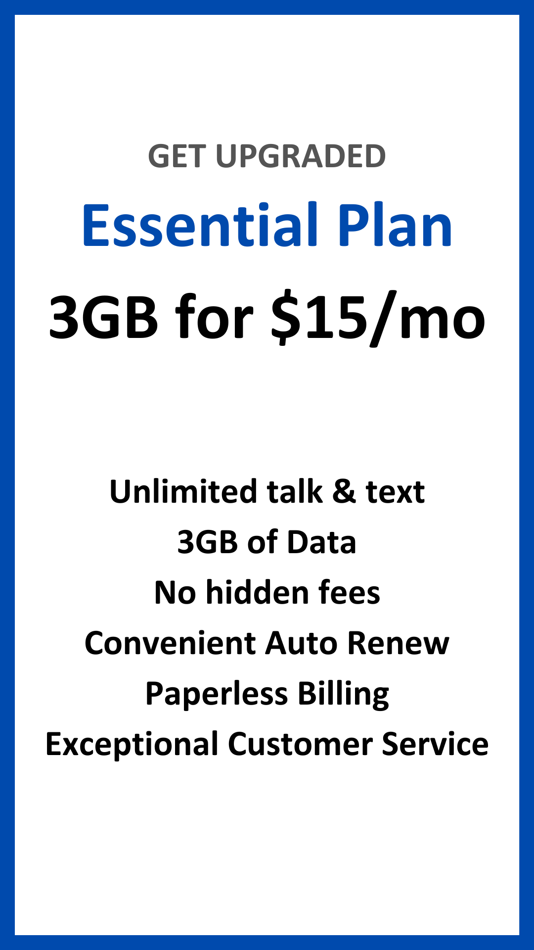 Essential Plan