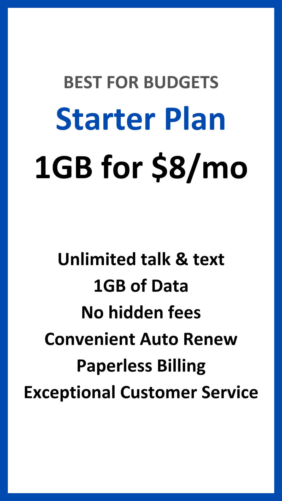 Starter Plan